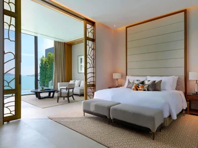Villa mit einem Schlafzimmer und Meerblick — V Villas Phuket - MGallery Collection